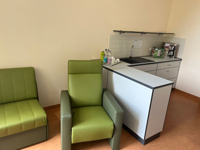 Besucherzimmer Krankenhaus bei Leipzig